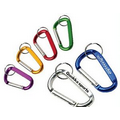 Carabiner w/ Split Ring (Pad Printed)